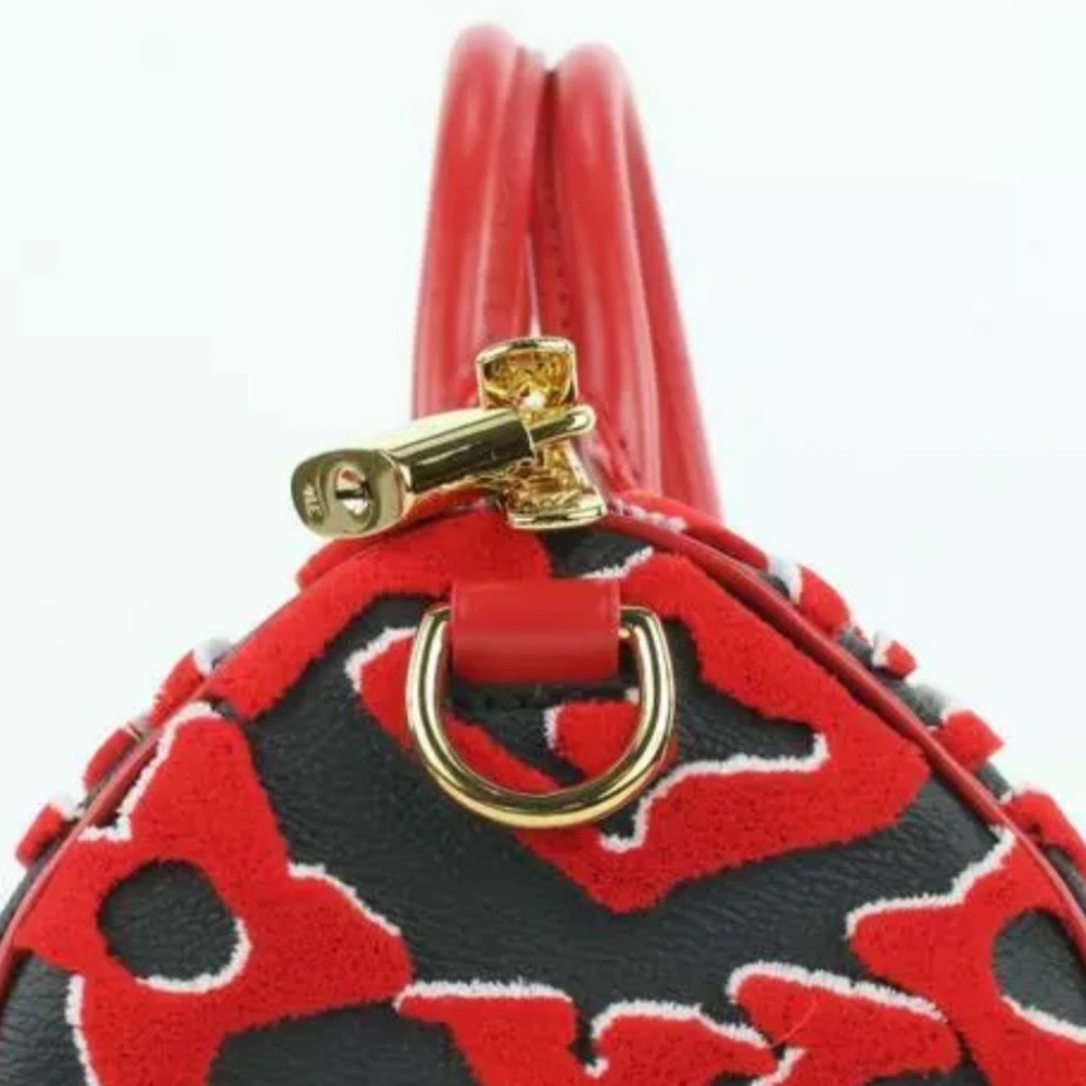 RARE Red Speedy Louis Vuitton - Picture 9 of 15
